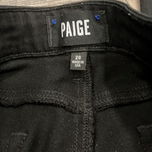 Paige Verdugo Ultra Skinny Black Jeans - Picture 5 of 10